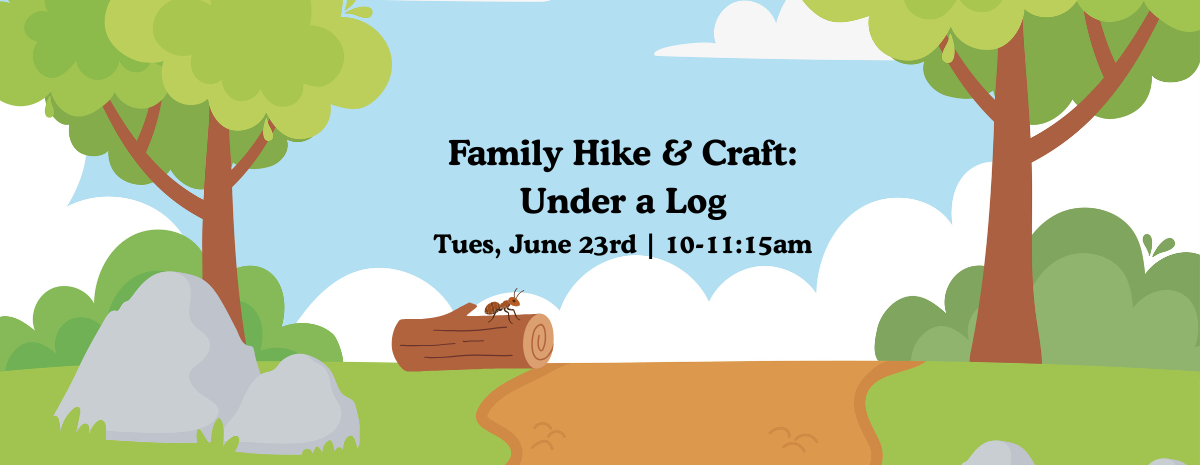 Family Hike & Craft: Under a Log